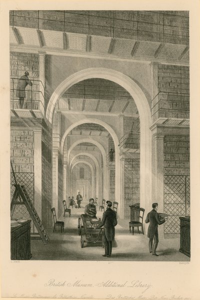 British Museum, Zusatzbibliothek von Llewellyn Jewitt